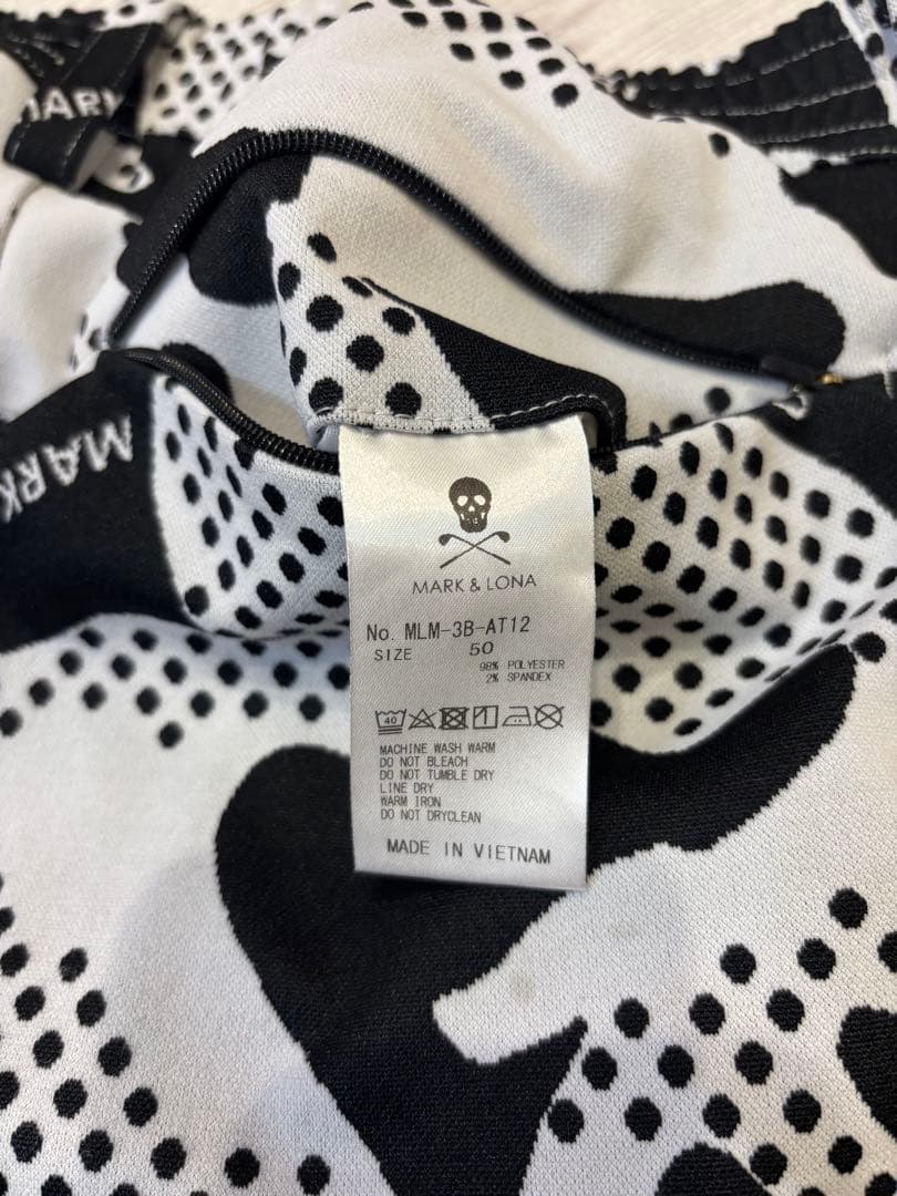 【美品】MARK&LONA ショートパンツ メンズ ホワイト マーク＆ロナ