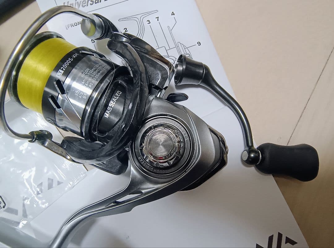 【中古】ダイワ '18カルディア LT 2000S-XH 箱有り ＋5BB追加化
