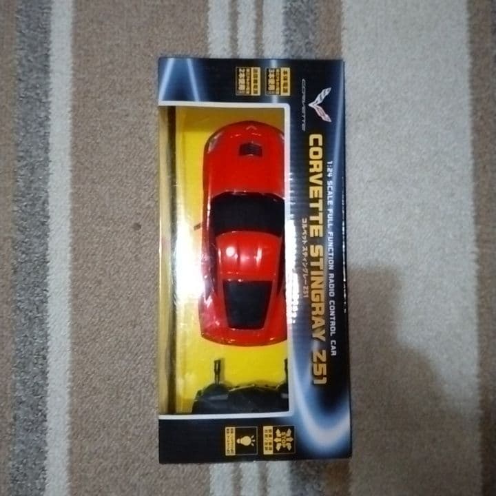 Corvette Stingray Z51 ラジコンカー レッド