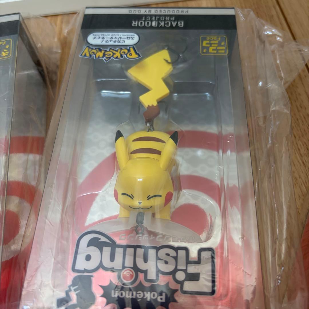 ポケモンフィッシング ルアー ピカチュウ4種類セット DUO