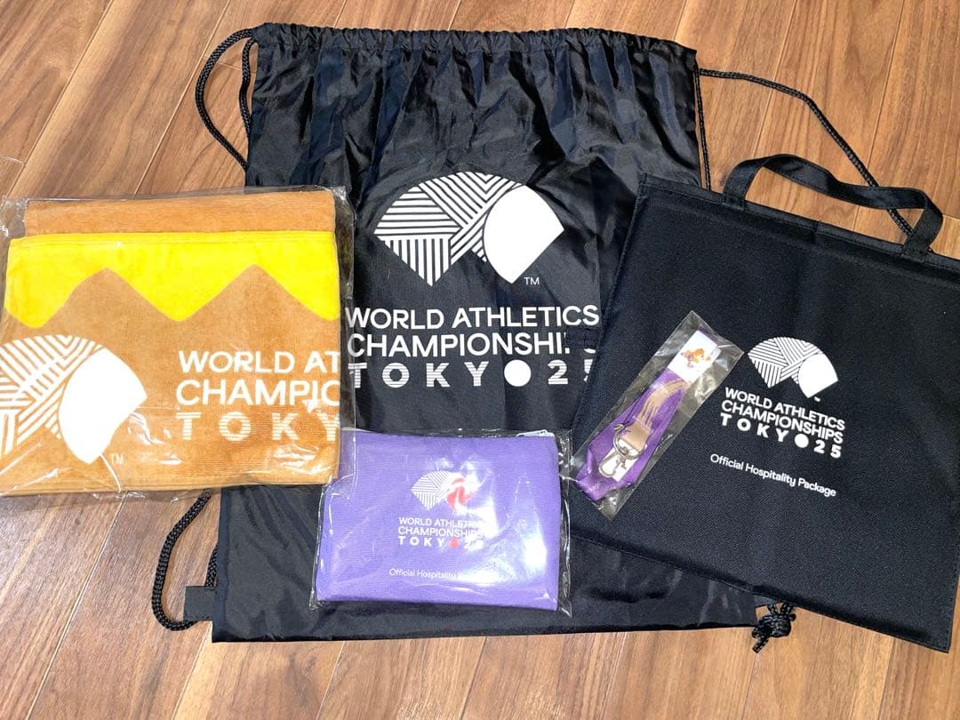 東京2025世界陸上公式ホスピタリティパッケージ　限定グッズ　TICKET＋