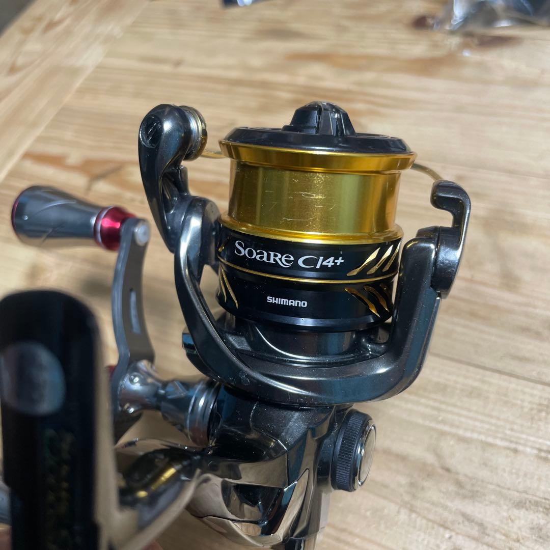 SHIMANO Soare CI4+ c2000SSPG ダブルハンドル付き