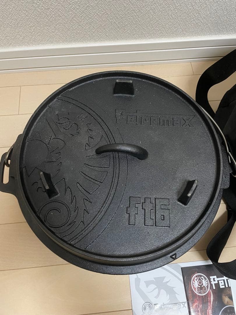 PETROMAX ペトロマックス ダッチオーブン ft6.0 専用ケース付き