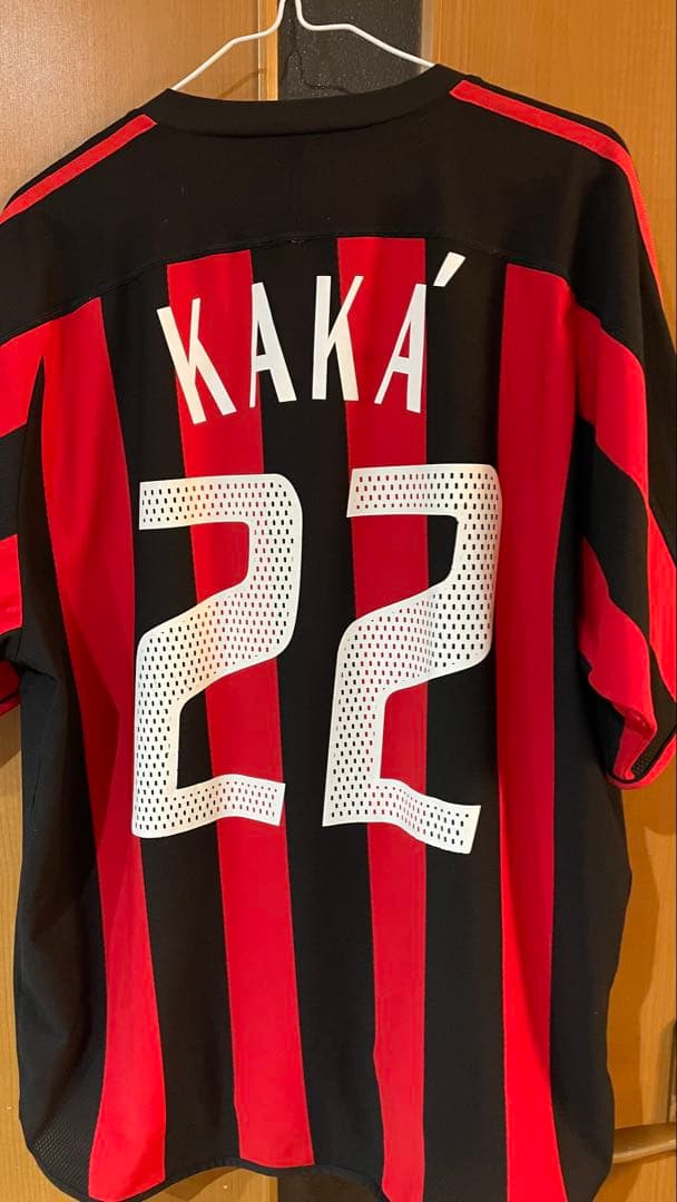 【汚れあり】ACミラン03/04　オーセンティックユニフォーム 22 KAKA'