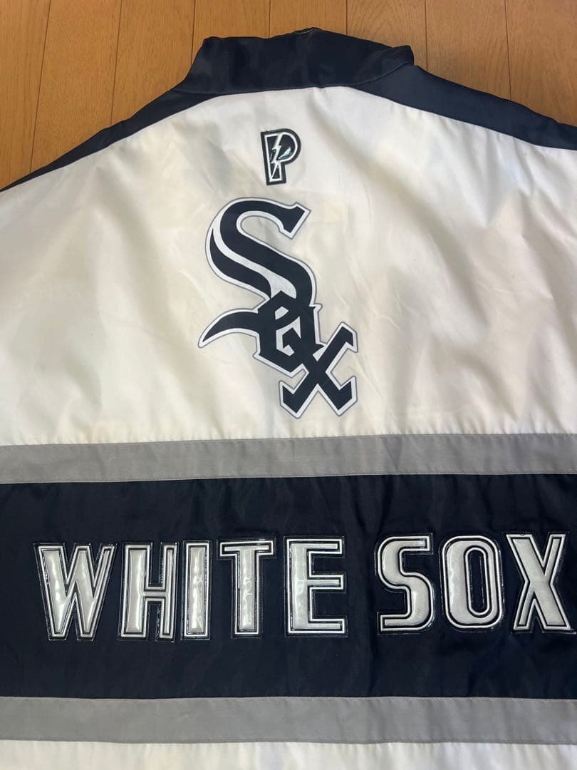 ウェア CHICAGO WHITE SOX MLB JACKET 90s VINTAGE