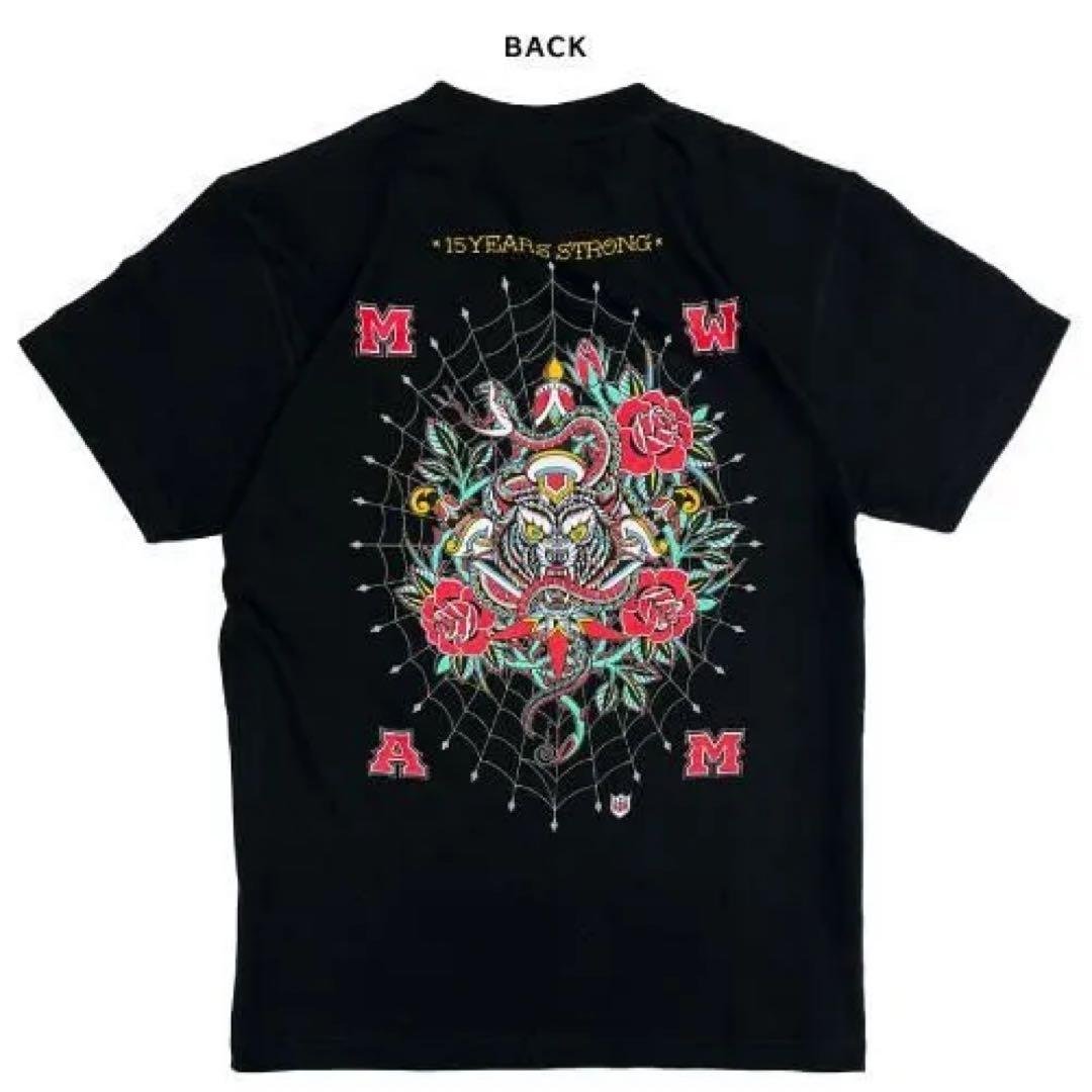 マンウィズ　Tokyo Hiro×MWAMコラボTシャツ（ブラック）