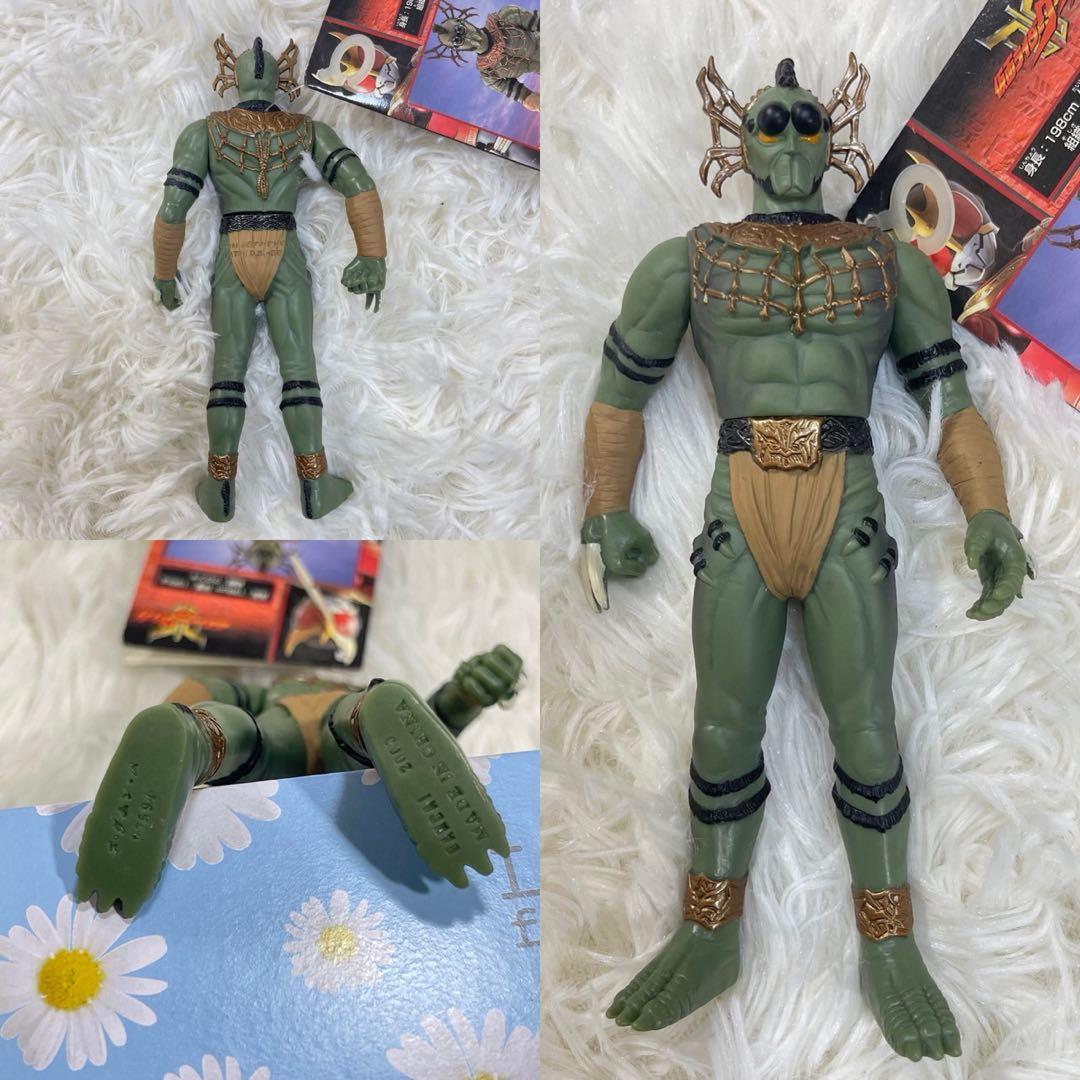 絶版 当時物◆仮面ライダークウガ グロンギ 6体セット【タグ完備・美品】バンダイ