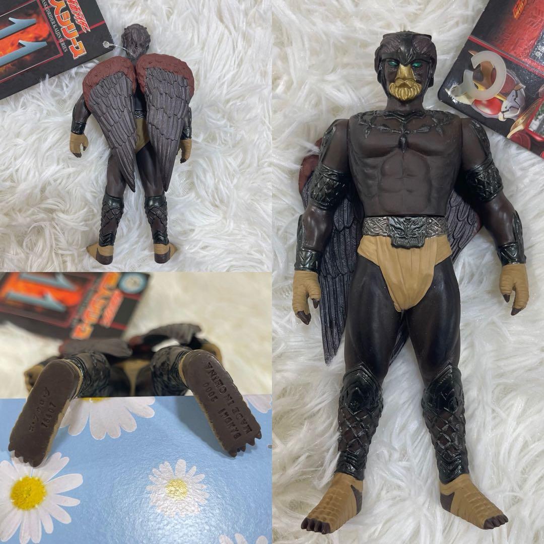 絶版 当時物◆仮面ライダークウガ グロンギ 6体セット【タグ完備・美品】バンダイ