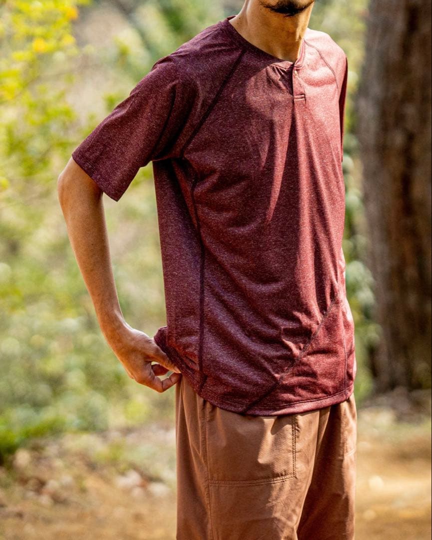 ウォーキング・ランニングウェア TANNUKI Arrow SS Henry : Color Navy