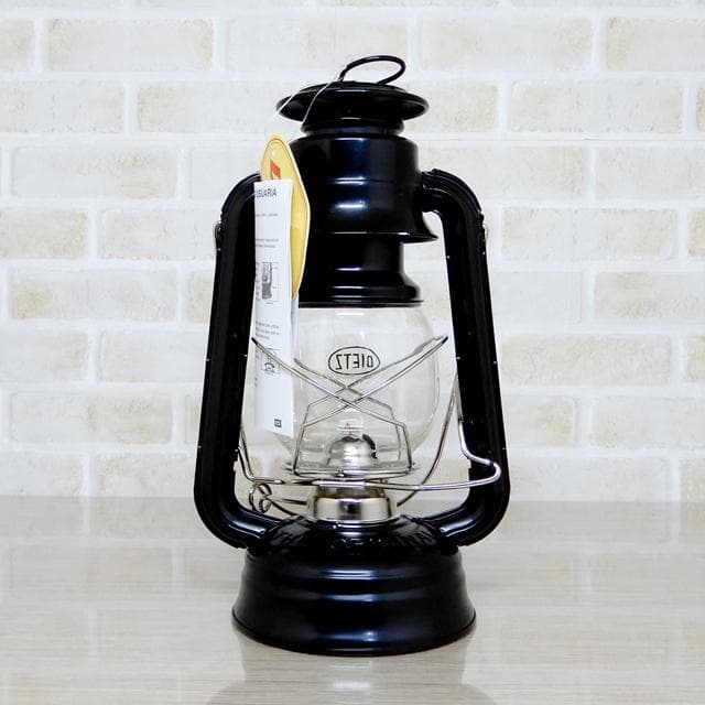 ホヤセット Dietz #76 黒銀 ニッケルメッキ ブラック ランタン 新品