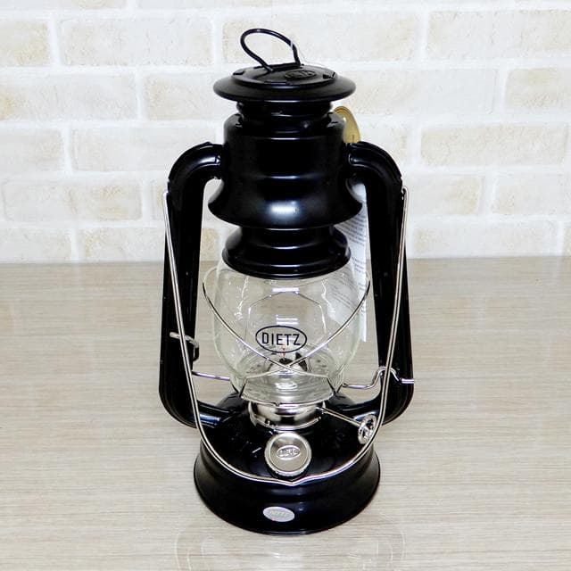 ホヤセット Dietz #76 黒銀 ニッケルメッキ ブラック ランタン 新品