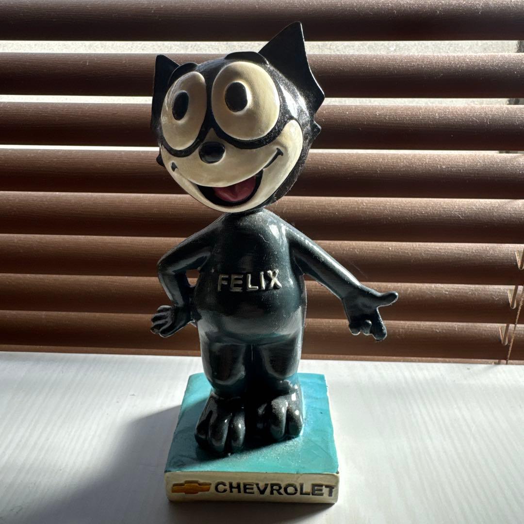 Felix フィギュア Chevrolet 首振り人形 限定カラー グレー