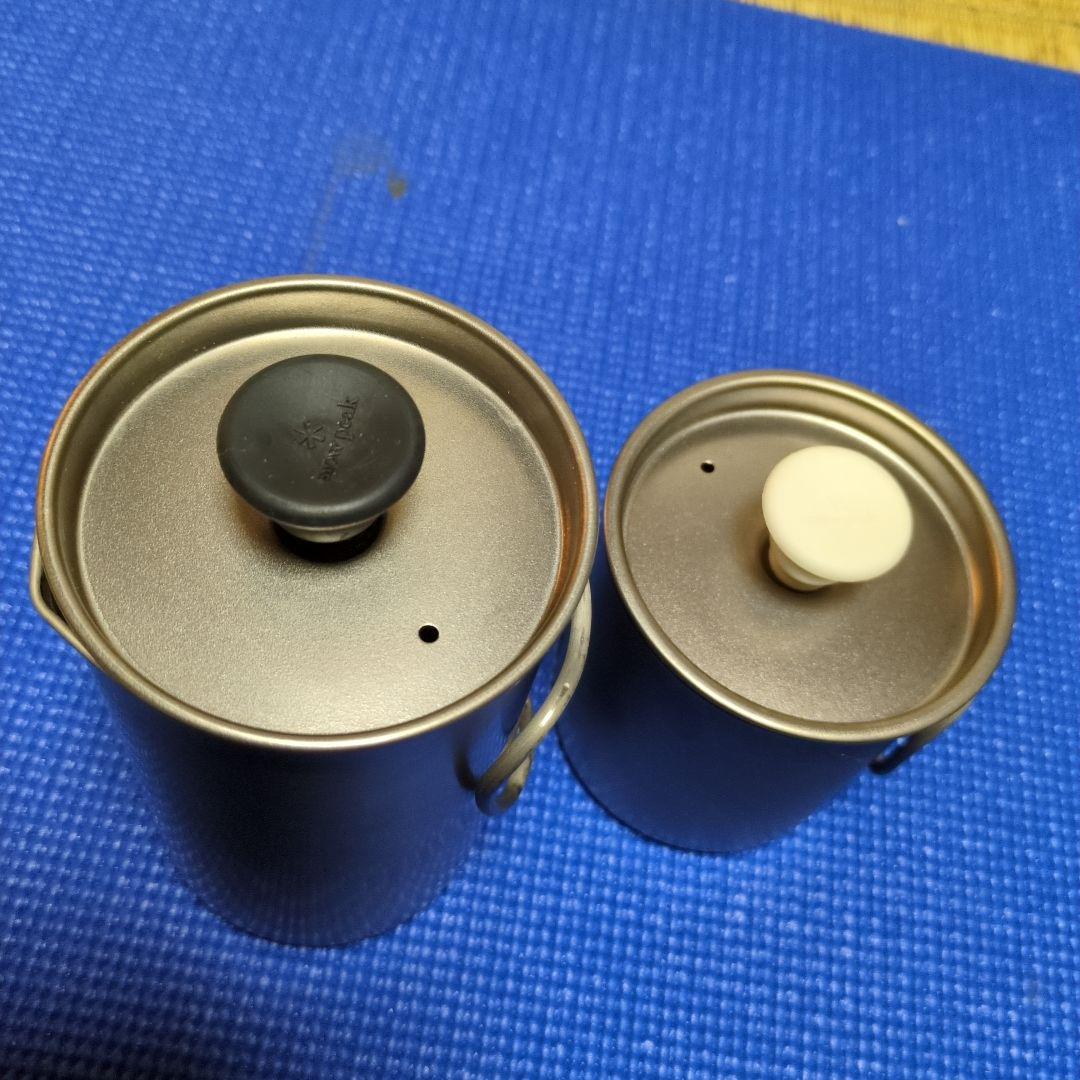 【廃盤希少】peakチタンカフェラテセット　スノーピーク