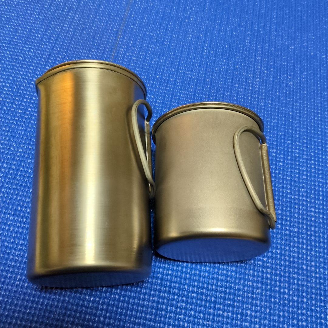 【廃盤希少】peakチタンカフェラテセット　スノーピーク