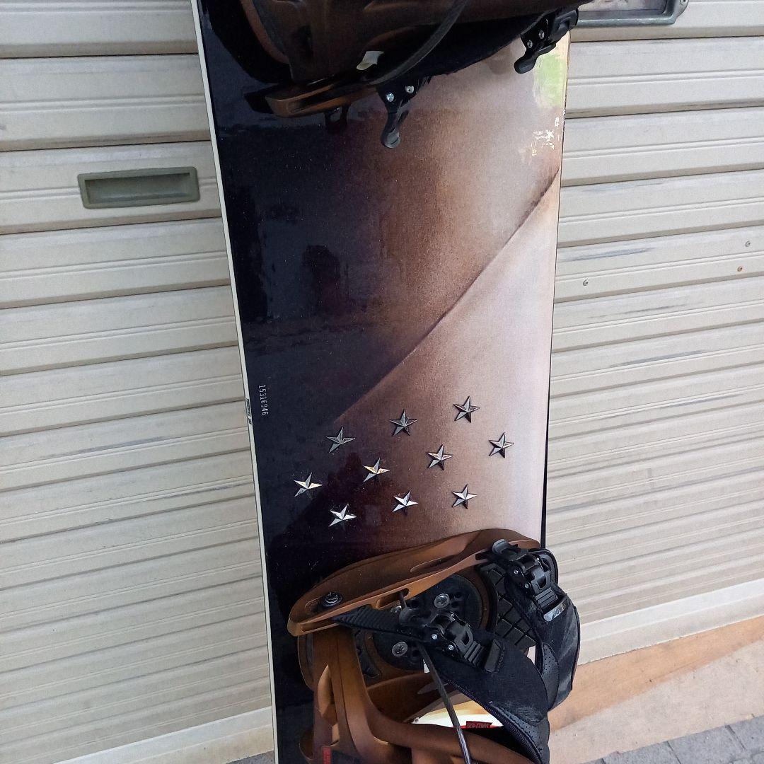 美品◎TECHNINE スノーボード BLUNT 153