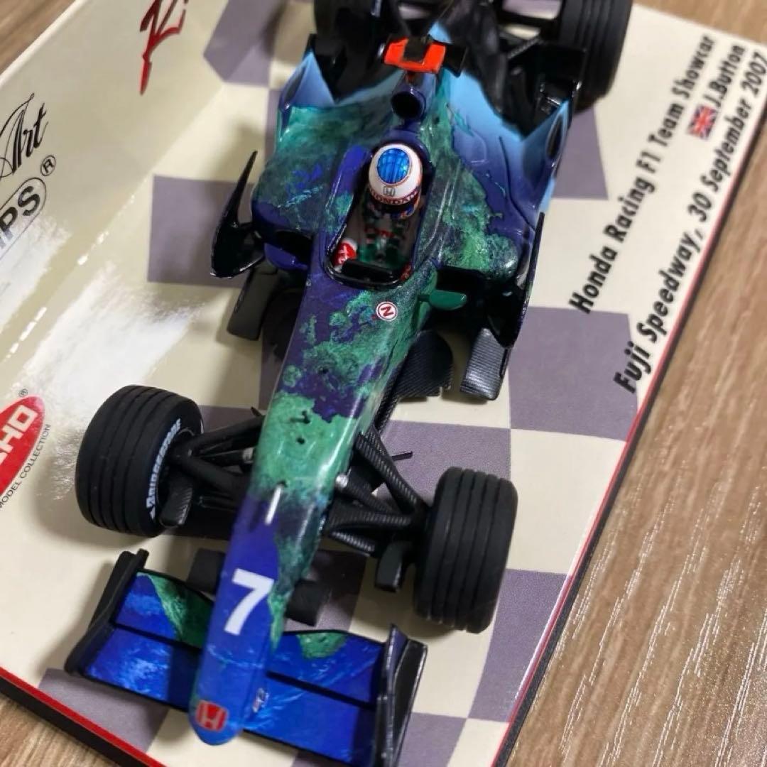 ミニカー HondaRacing F1TeamShowcar2007 #7J.Button
