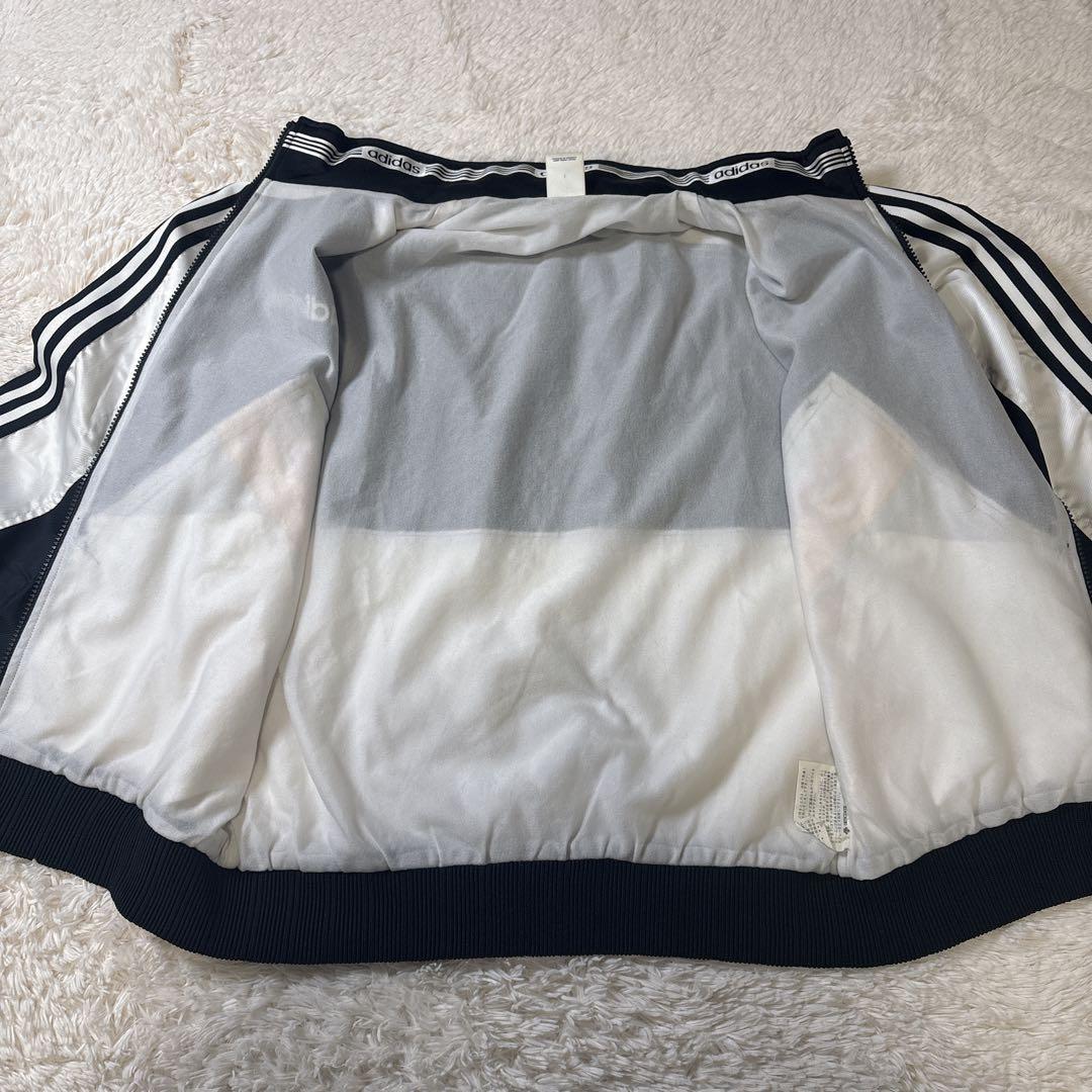 90s adidas ドイツカラー ナイロン セットアップ　L Y2K