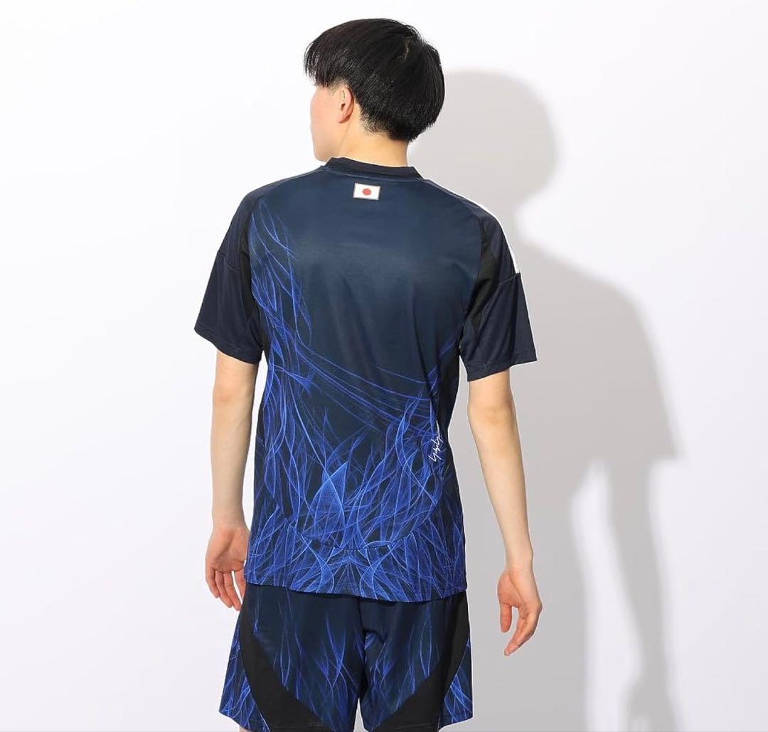 Y-3 サッカー日本代表 ユニフォーム風 Tシャツ adidas 半袖/ L