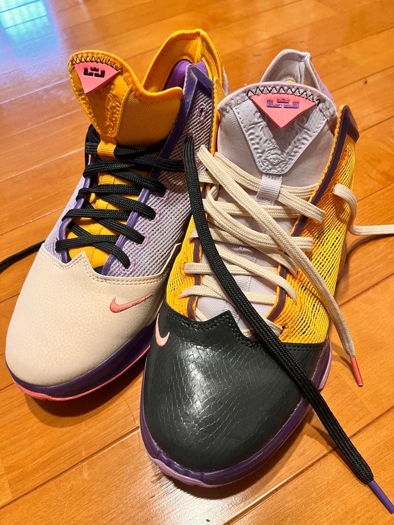 【美品】バッシュ ナイキ Nike Lebron 19 Low EP LA