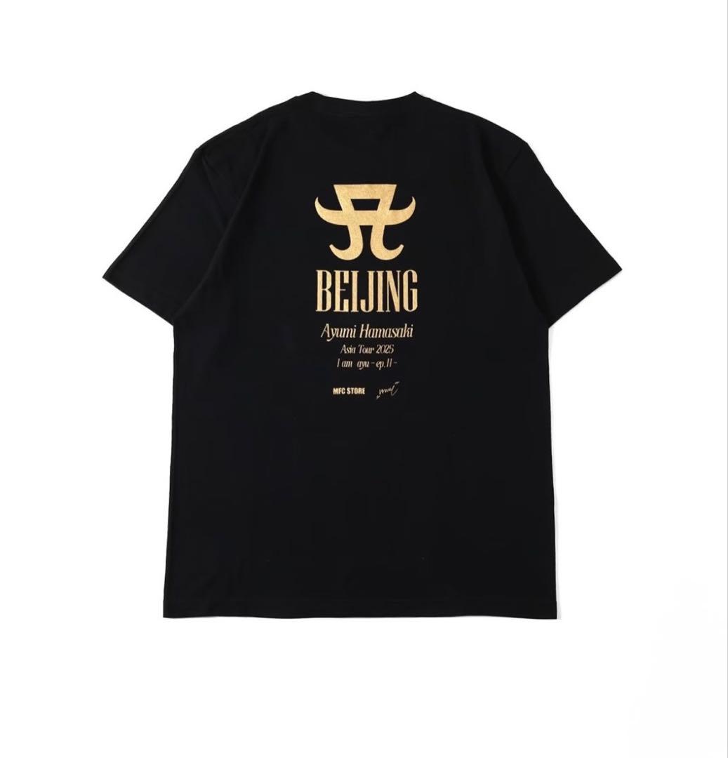 浜崎あゆみ　MFC STORE コラボTシャツ　北京限定　ブラック　Mサイズ