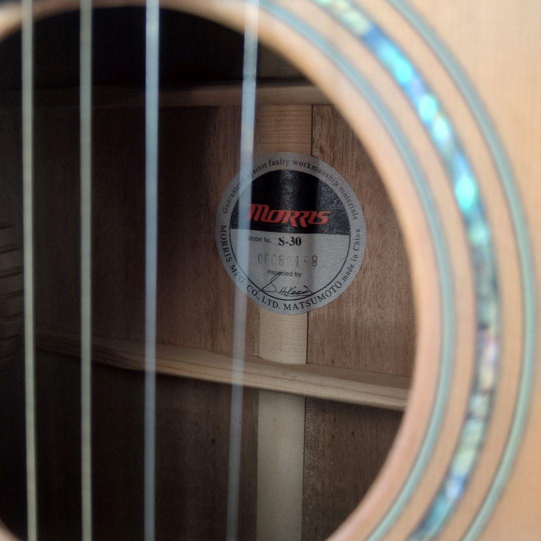 Morris S-30 モーリス アコギ アコースティックギター カッタウェイ
