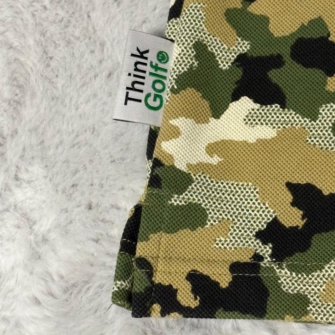PEARLY GATES パーリーゲイツ ポロシャツ　迷彩柄　4 ゴルフウェア