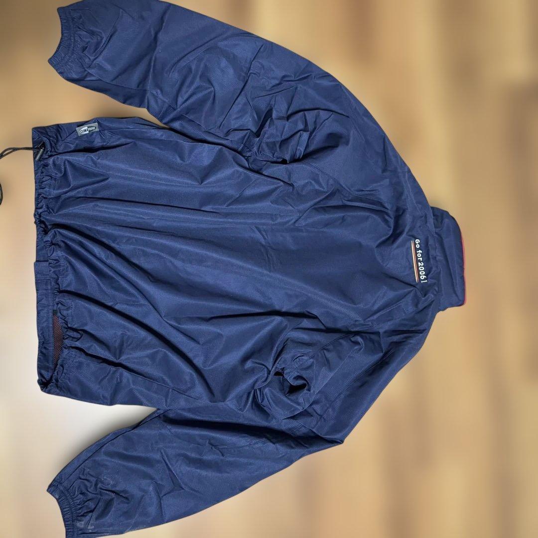 未使用 2004年 adidas サッカー　日本代表 ナイロンジャケット L