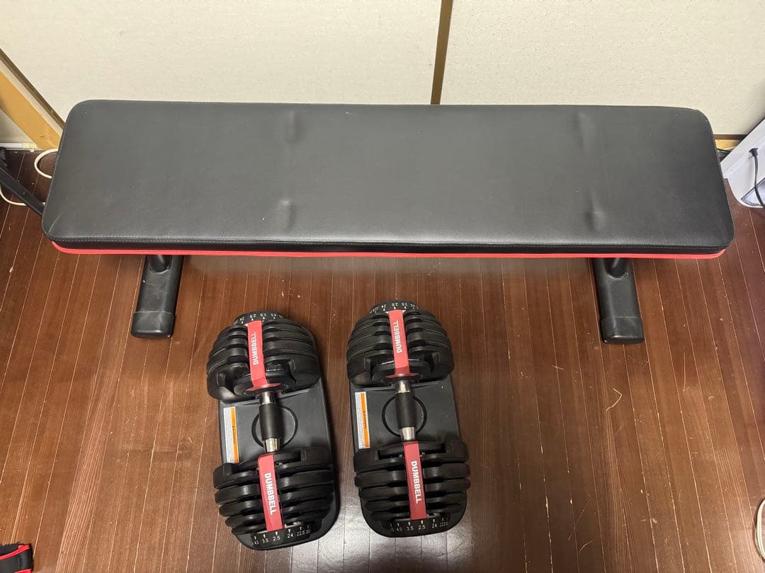 ベンチ　ダンベル　筋トレ　関東圏の方配送