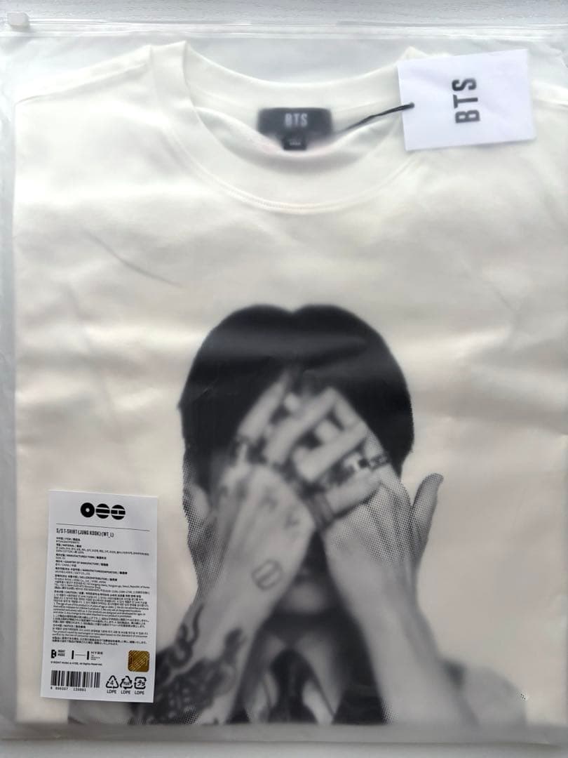BTS ARIRANG Tシャツ　ジョングク　Lサイズ グク　公式 新品