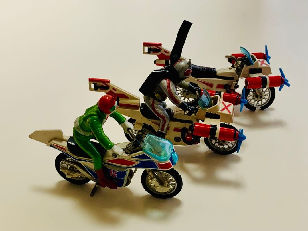ポピー 超合金 ポピニカ 仮面ライダー クルーザー　ハリケーン 中古品 レトロ