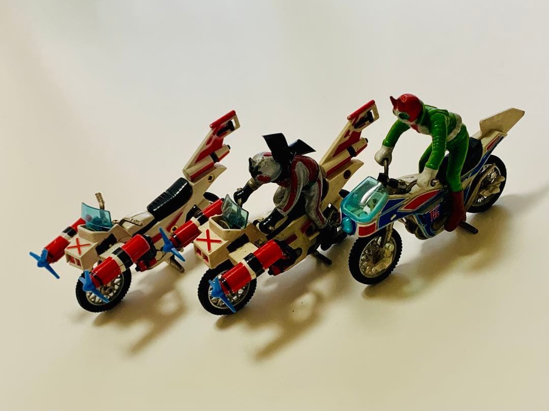 ポピー 超合金 ポピニカ 仮面ライダー クルーザー　ハリケーン 中古品 レトロ