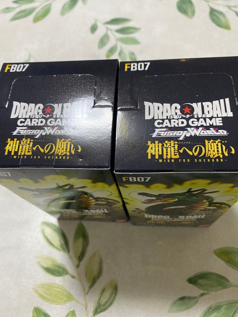 DB スーパーカードゲーム フュージョンワールド 神龍への願い　2box
