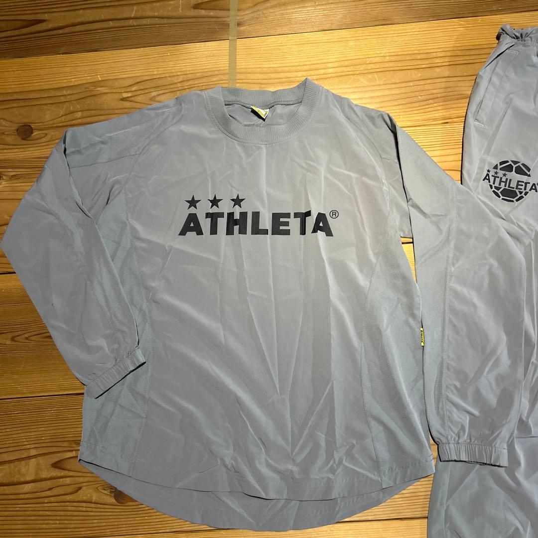 ATHLETA ピステ上下セット Ｌグレー