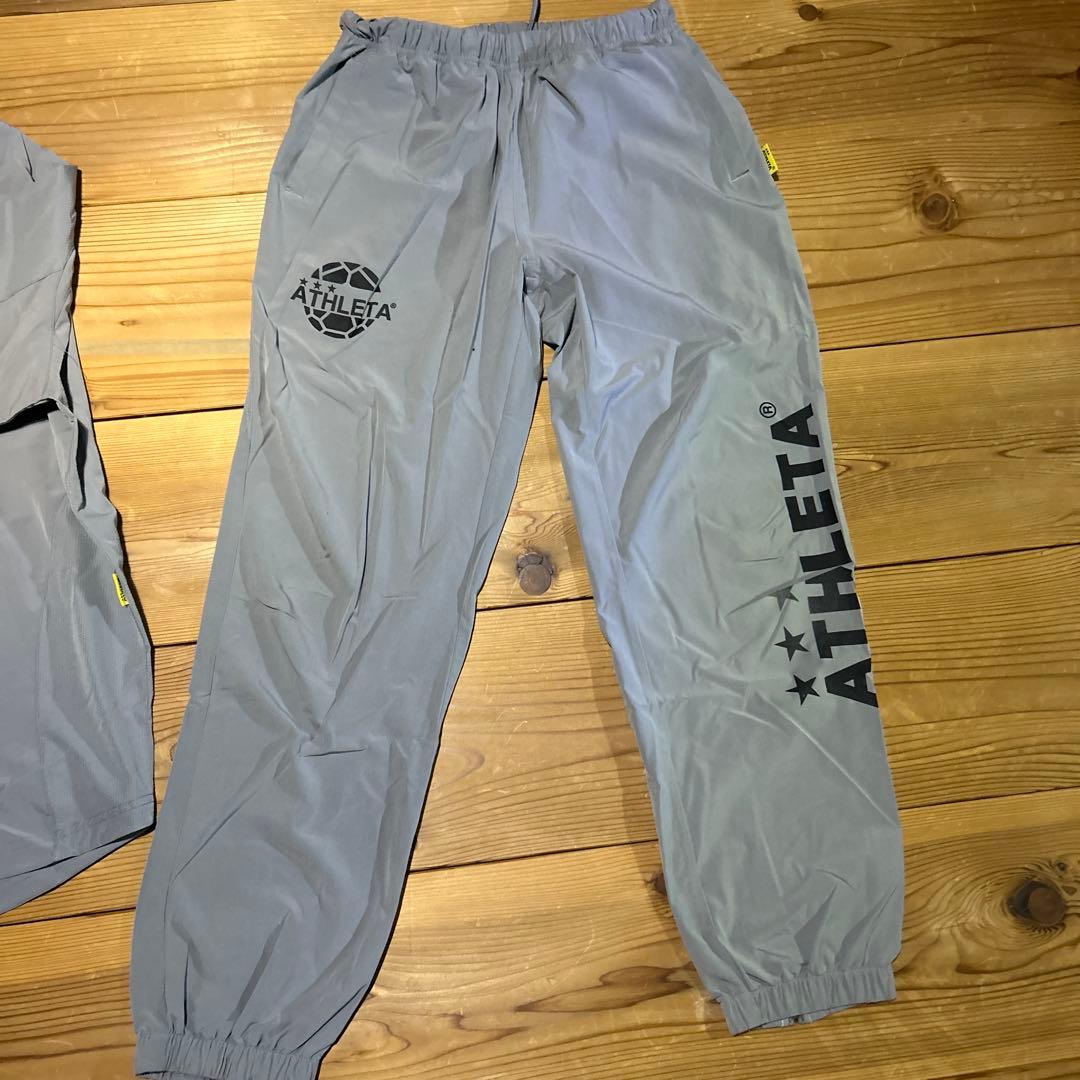 ATHLETA ピステ上下セット Ｌグレー