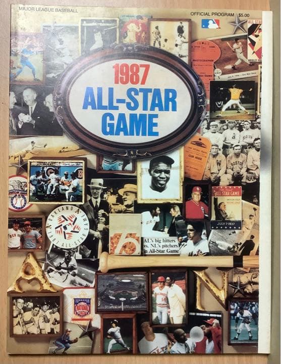 MLB 80年代 オールスターゲーム オフィシャルプログラム 5冊セット