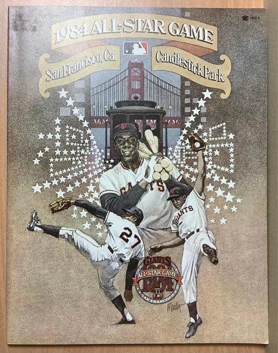MLB 80年代 オールスターゲーム オフィシャルプログラム 5冊セット