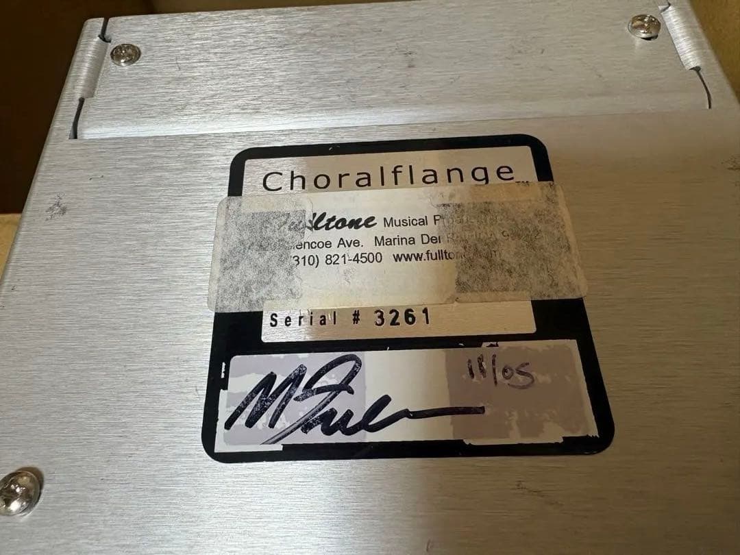 Fulltone Choralflange ギターエフェクター
