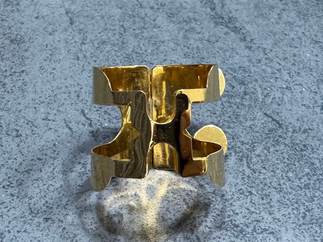 美品 ハリソン テナーサックス リガチャー 金メッキ HARRISON