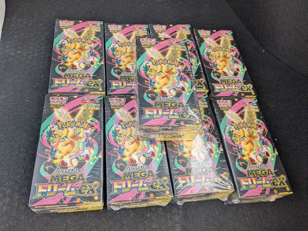 megaドリームex シュリンク付　9BOX