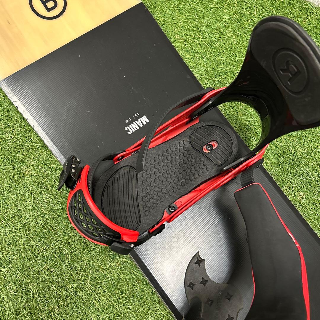 C027 RIDE 151cm メンズスノーボードセット
