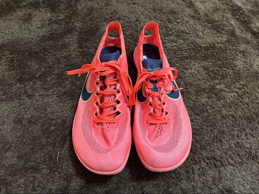 Nike ZoomX DragonFly オレンジ 27cm 収納袋付