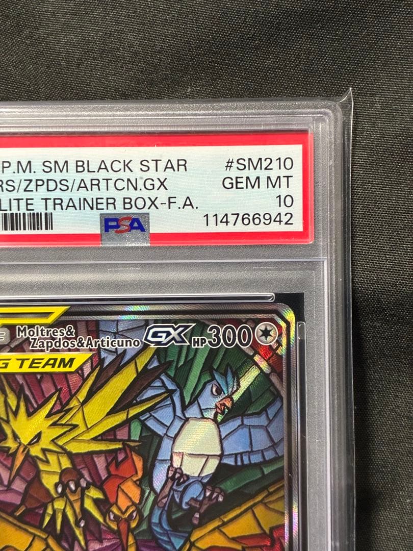 PSA10 ファイヤー サンダー フリーザーGX 英語版 2019 210 53