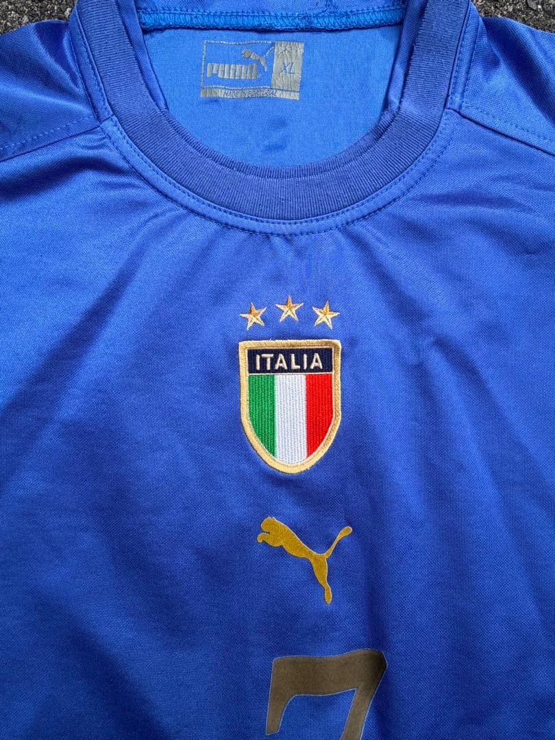 美品イタリア代表ロベルト・バッジョ2004イタリア代表引退試合記念試合ユニホーム