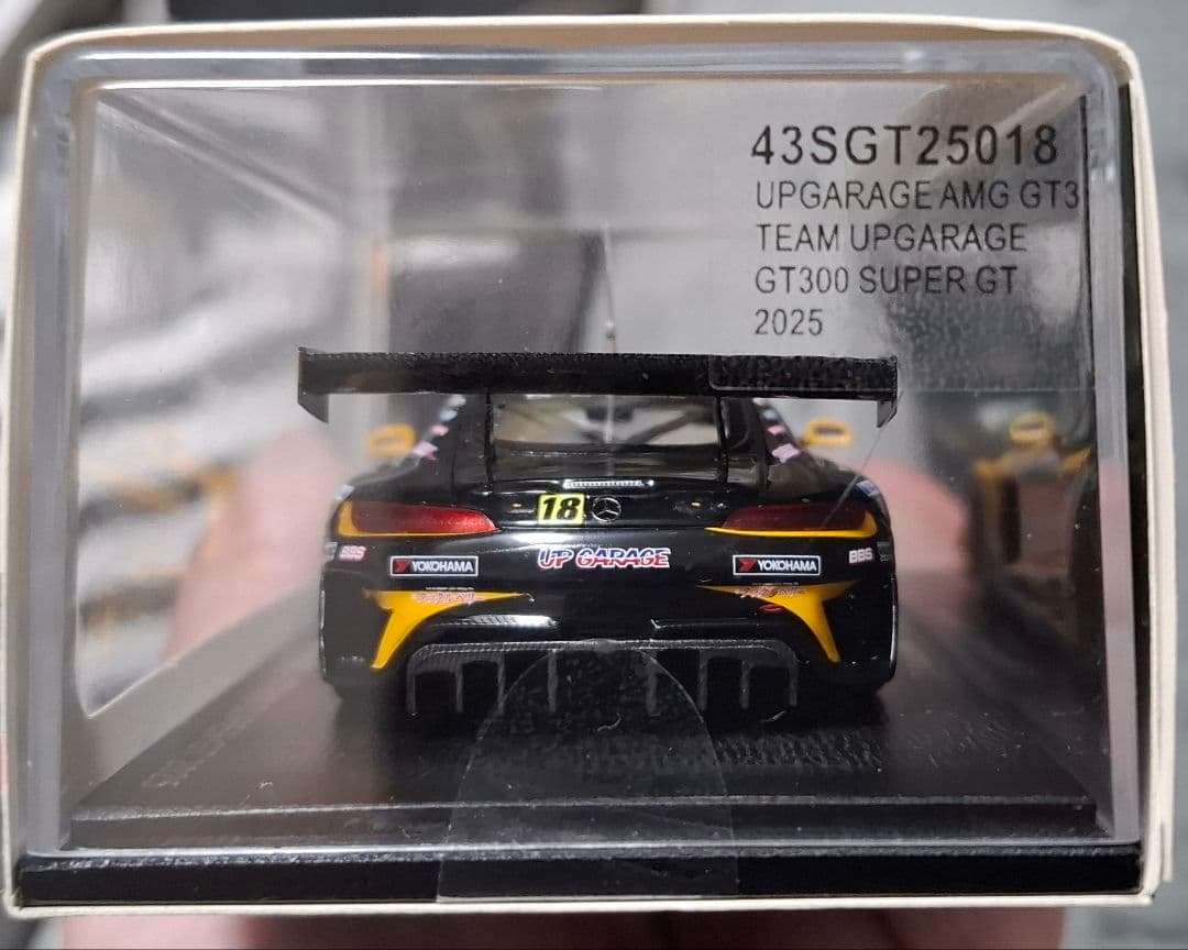 UPGARAGE AMG GT3 1/43 ミニカー 2023年モデル