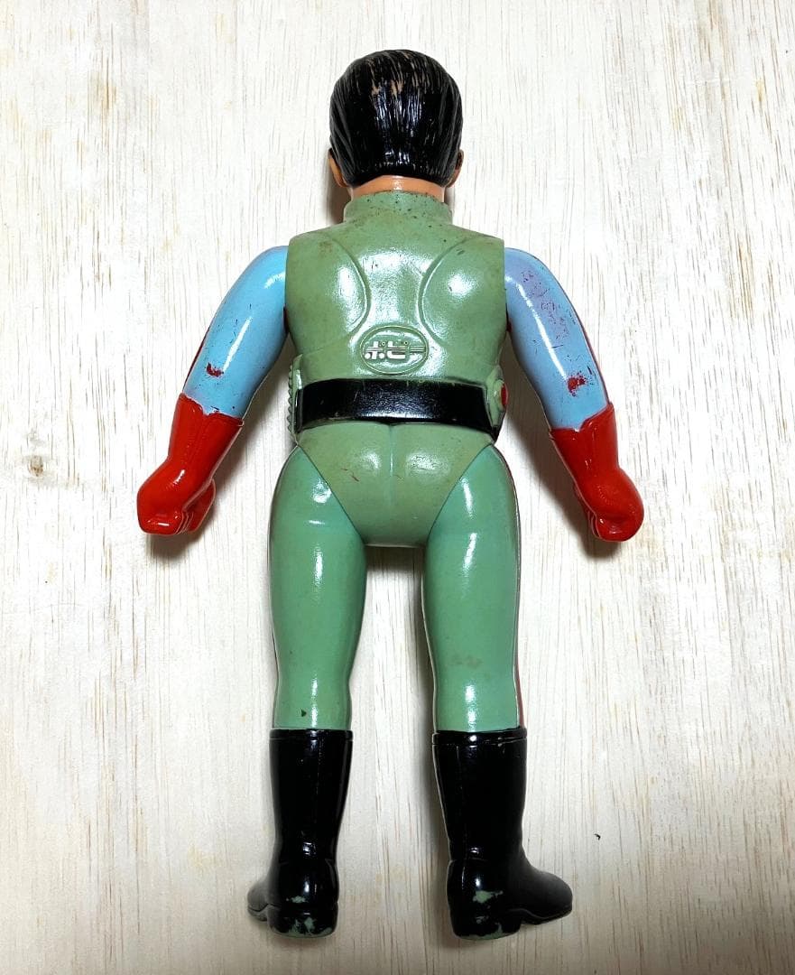 70年代 ポピー 仮面ライダーX ソフビ人形 当時物 昭和レトロ フィギア 玩具
