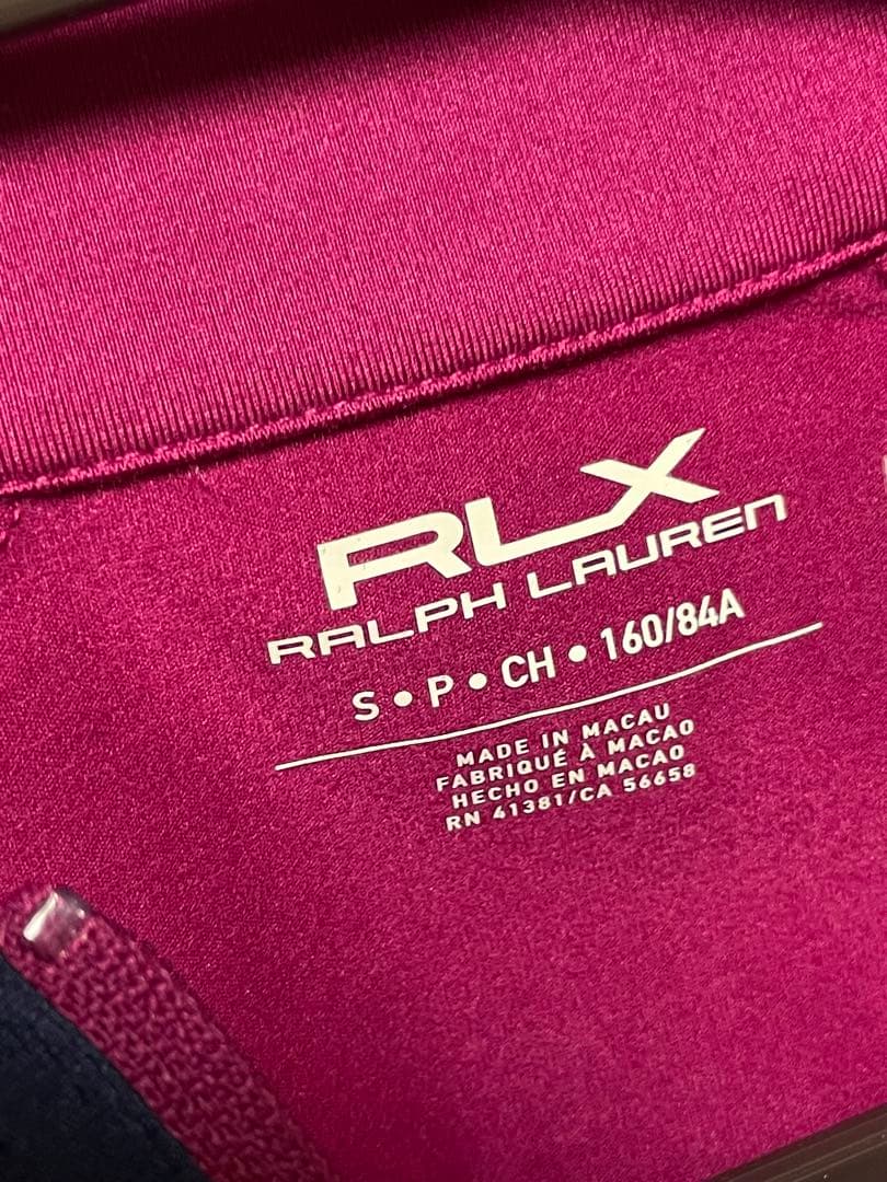 【美品・素敵な色あい】　RLX レディース　ゴルフ　シャツ