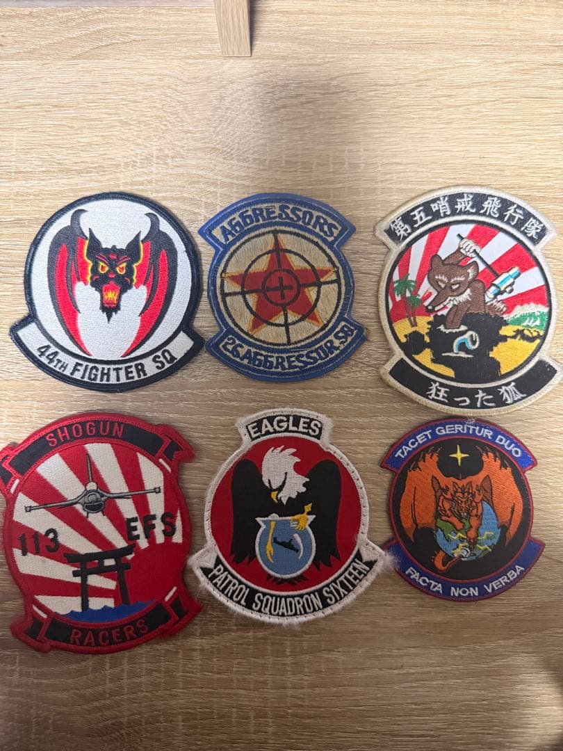 米軍パッチ 6枚