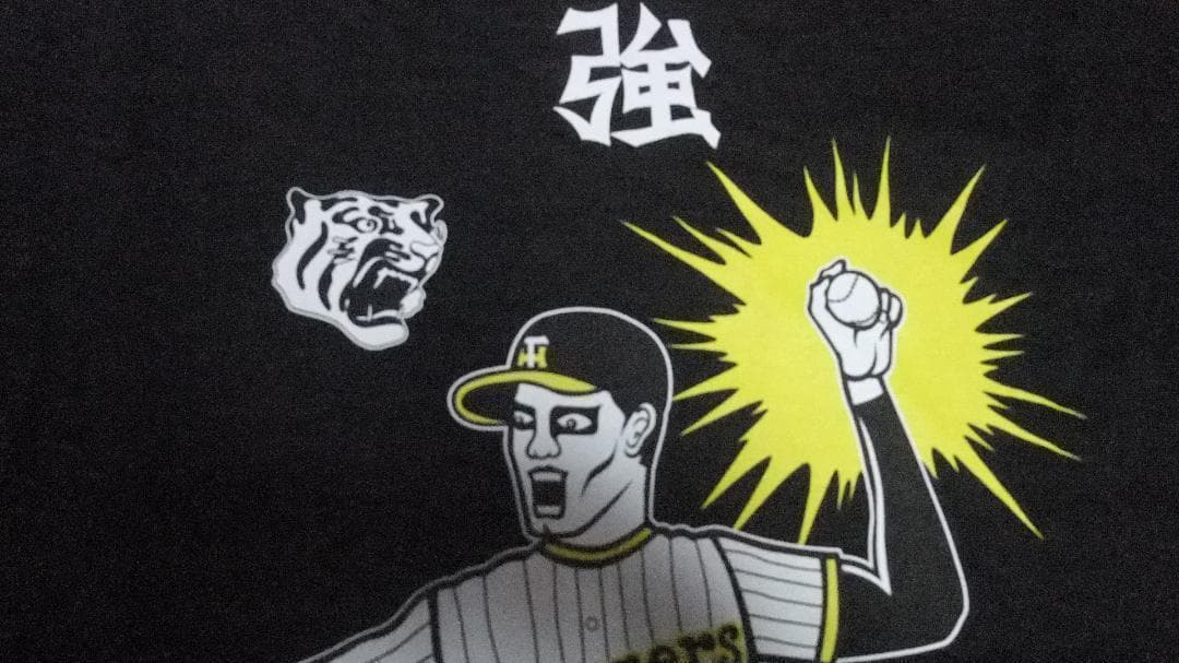 tee 黒 punkdrunkers XL パンクドランカーズ 阪神タイガース