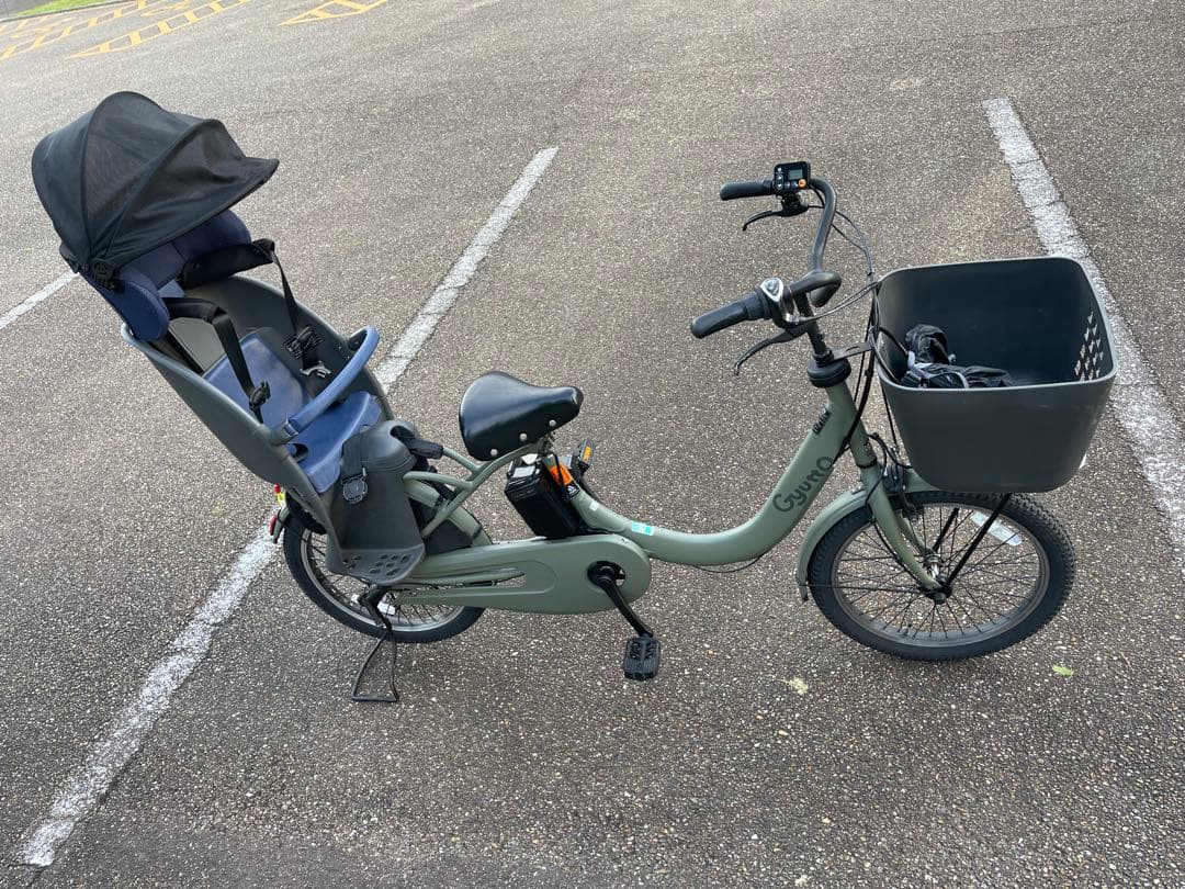 電動自転車　子供乗せ　パナソニック　ギュットクルームR DX 3人乗り対応