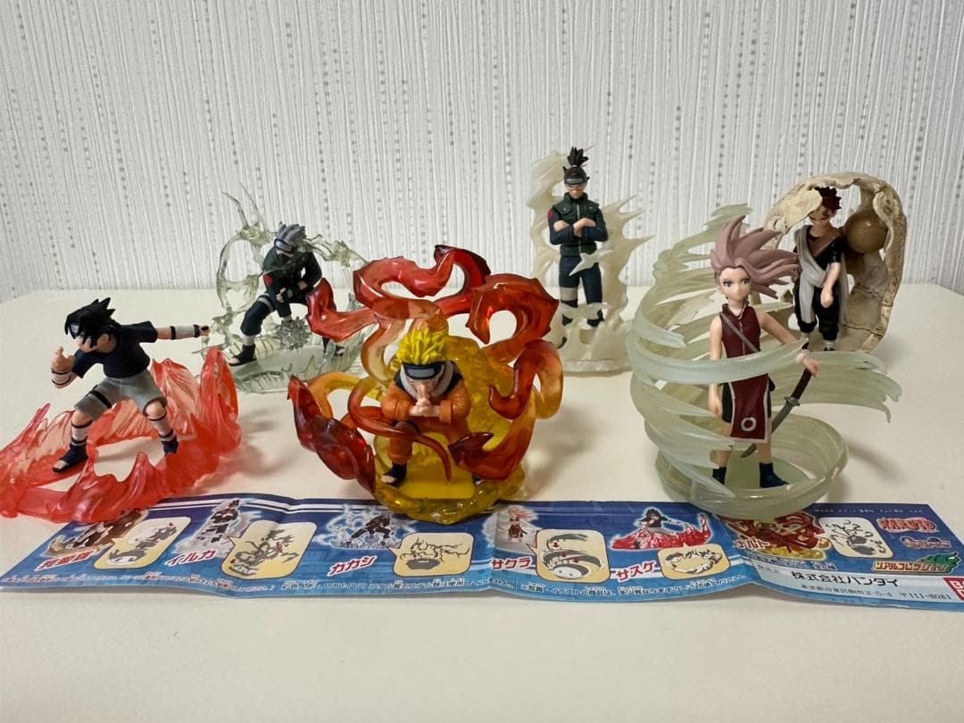 NARUTO リアルコレクション1～6弾 37体フルコンプ 第6弾シークレット